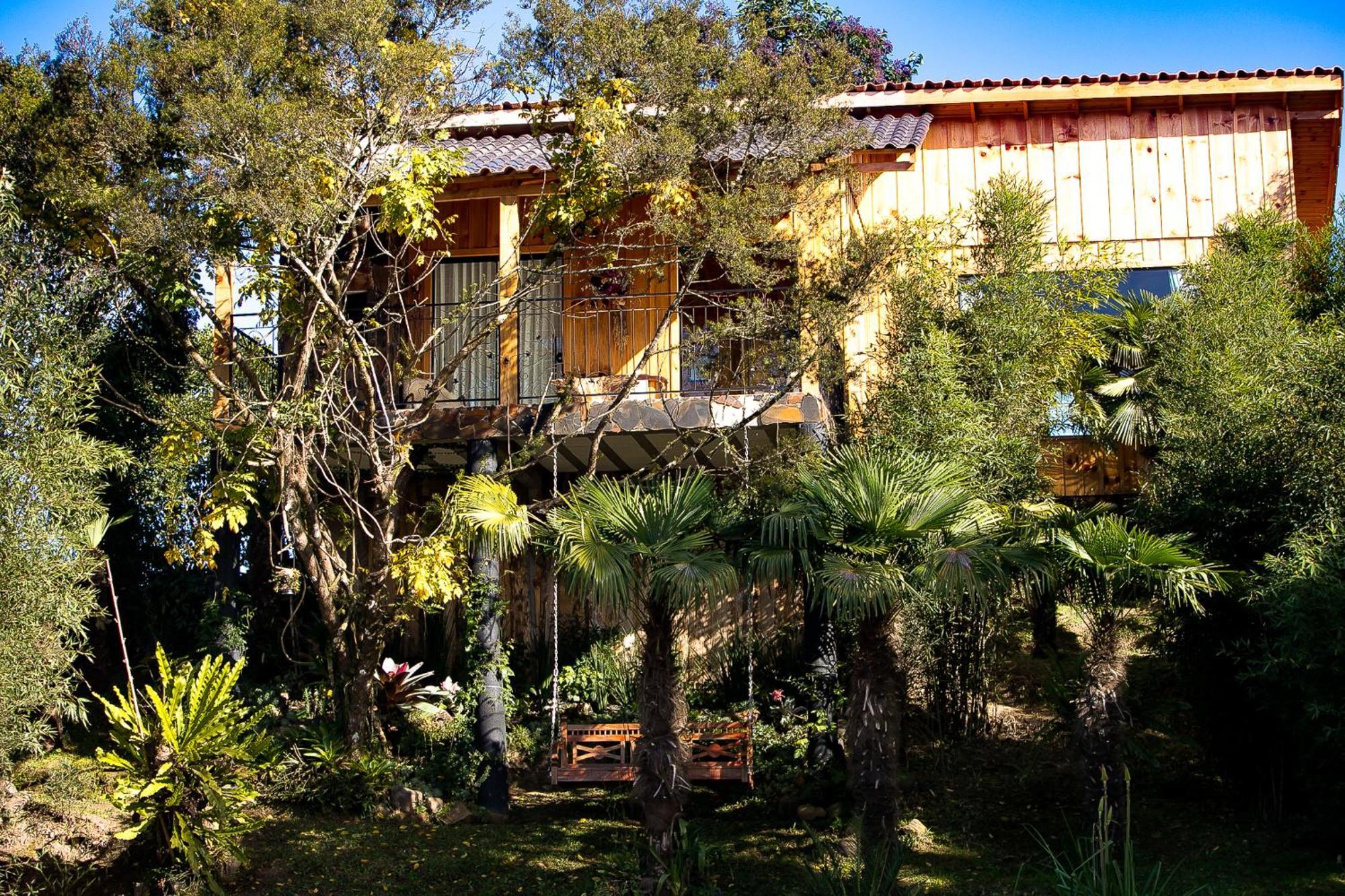 Cabana Gala Unica Exclusiva No Vale Das Macieiras อูรูบิซิ ภายนอก รูปภาพ